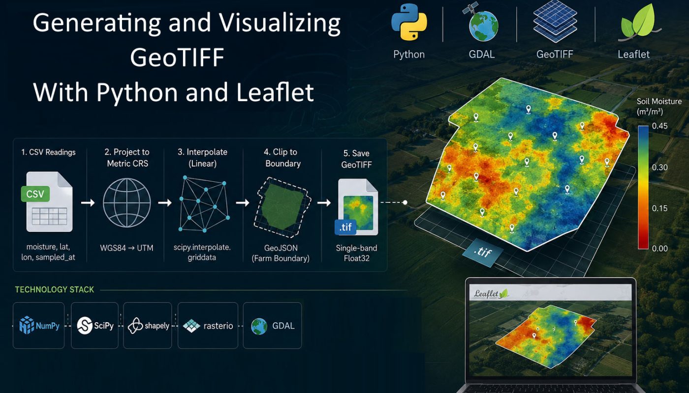 generating and visualizing geotiff with python and leaflet