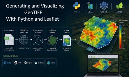 generating and visualizing geotiff with python and leaflet